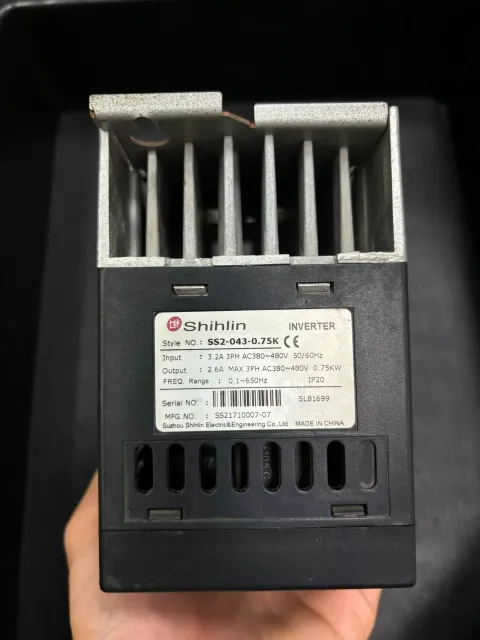Shihlin Electric SS2-043-0.75K Motor & Drive Component product photo 2