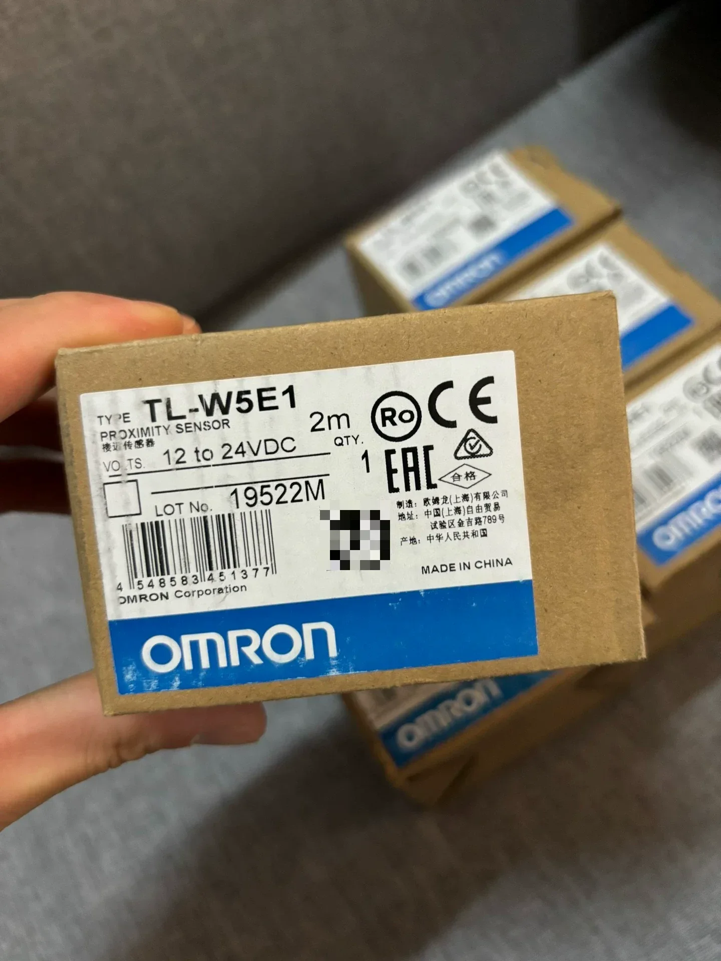 OMRON TL-W5E1 Industrial Sensor product photo 1