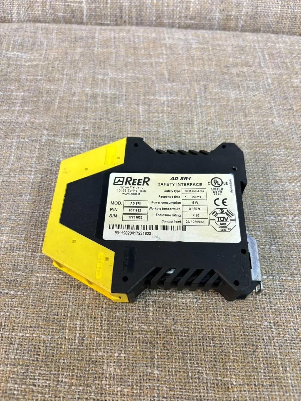Unbranded Industrial AD SR1; P/N 8011982 Industrial Relay product photo 1