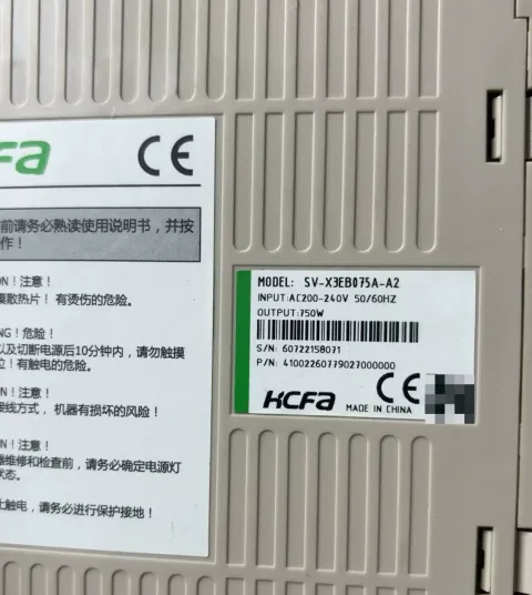 HCFA SV-X3EB075A-A2 Motor & Drive Component product photo 1