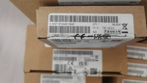 Siemens 6ES7137-6AA01-0BA0 Industrial Automation Component product photo 1
