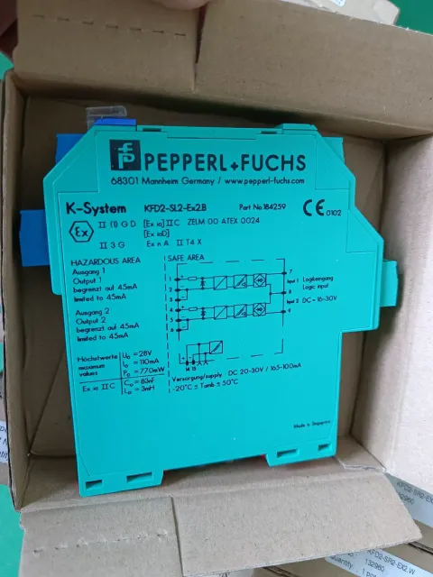 Pepperl+Fuchs KFD2-SL2-Ex2.B / KFD2-SR2-Ex2.W Industrial Sensor product photo 4