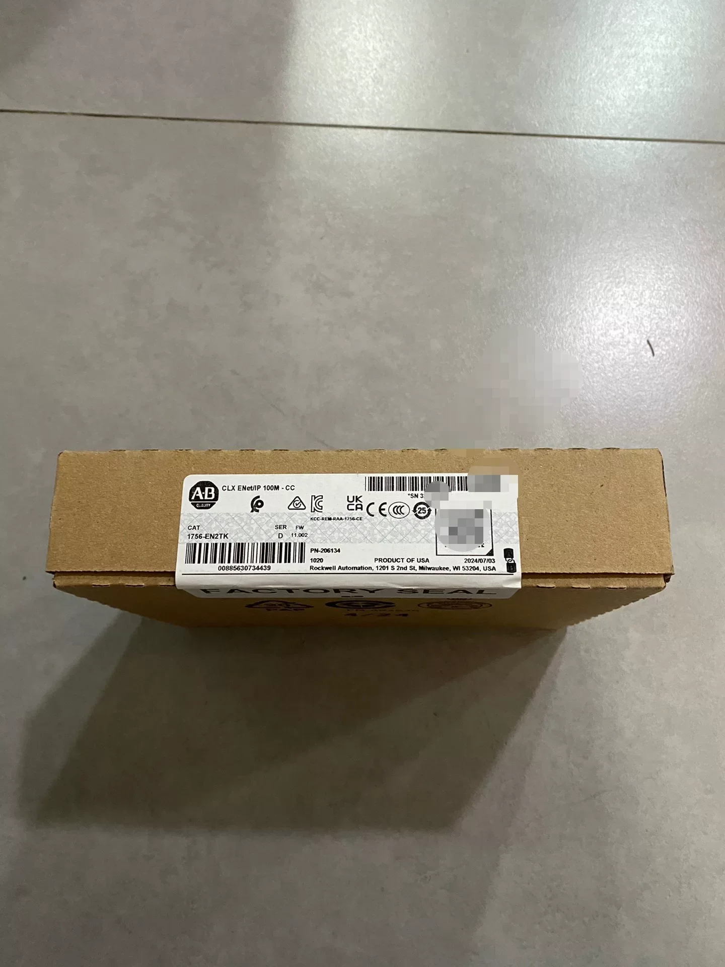 Allen-Bradley 1756-EN2TK Industrial Control Board product photo 1