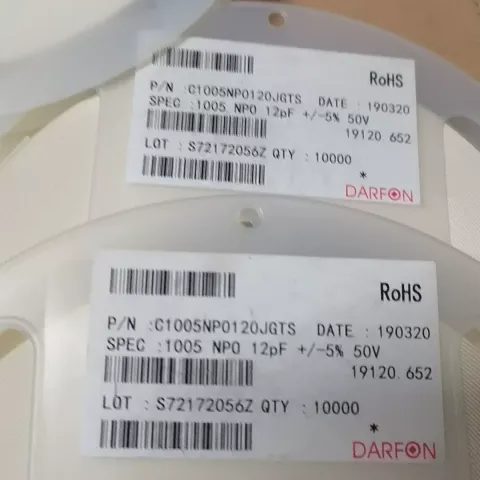 Samsung; Darfon CL05C120JB5NNNC; C1005NP0120JGTS Industrial Automation Component product photo 2