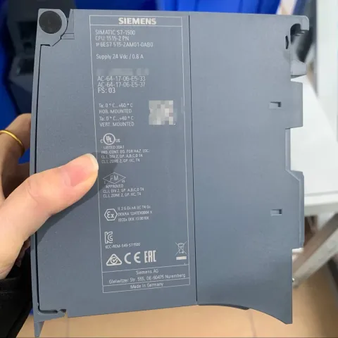 Siemens 6ES7515-2AM01-0AB0 Industrial Automation Component product photo 1