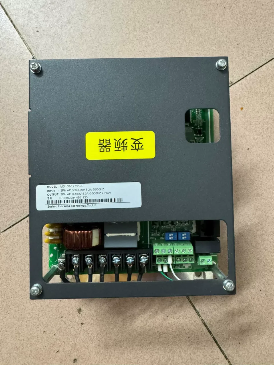 Inovance MD100-T2.2P-JLT Motor & Drive Component product photo 1