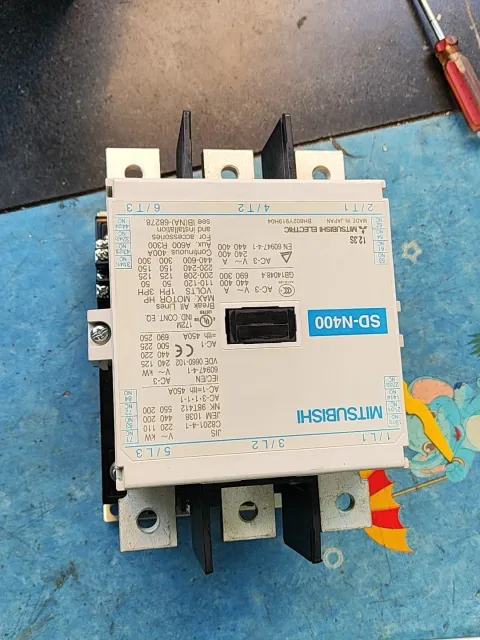 Mitsubishi Electric SD-N400 Industrial Relay — product photo 3 of 6