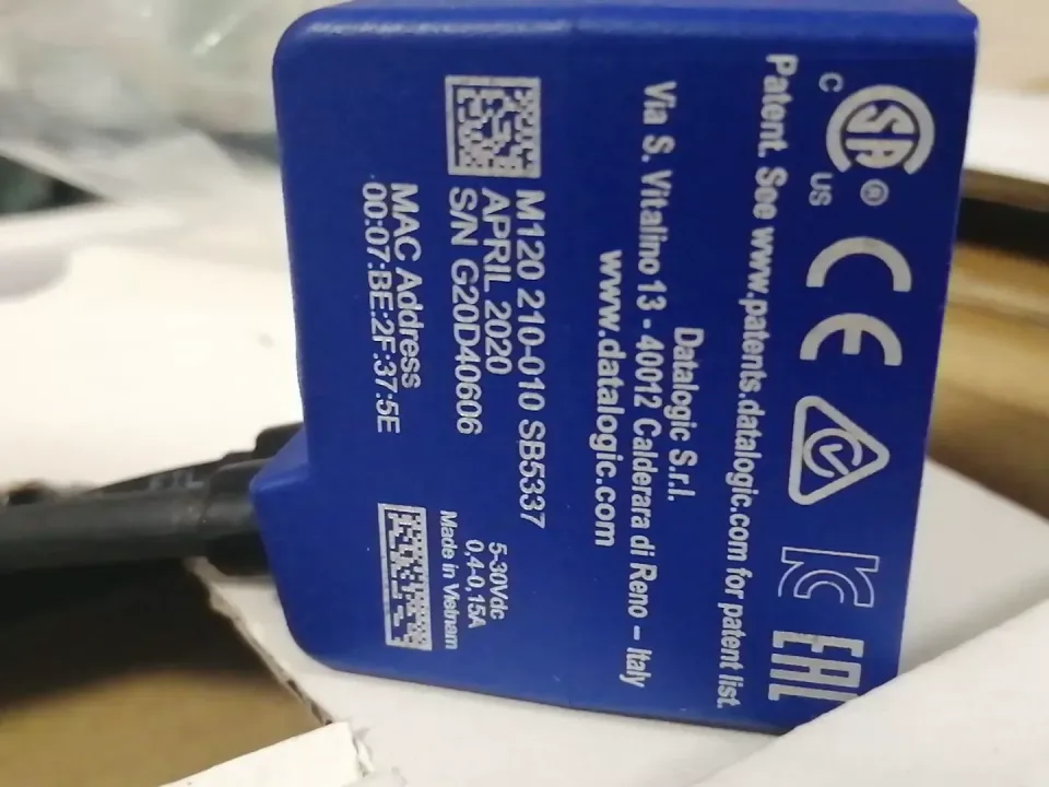 Datalogic MATRIX 120 210-010 SB5337 Industrial Automation Component product photo 1