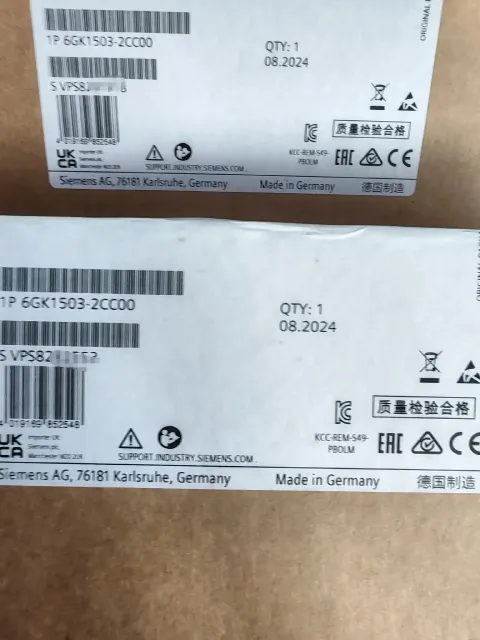 Siemens 6GK1503-2CC00 Industrial Automation Component — product photo 2 of 2