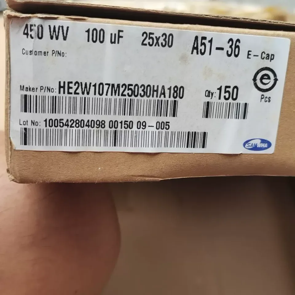 SAMWHA / 三和 HE2W107M25030HA180 Industrial Automation Component product photo 1