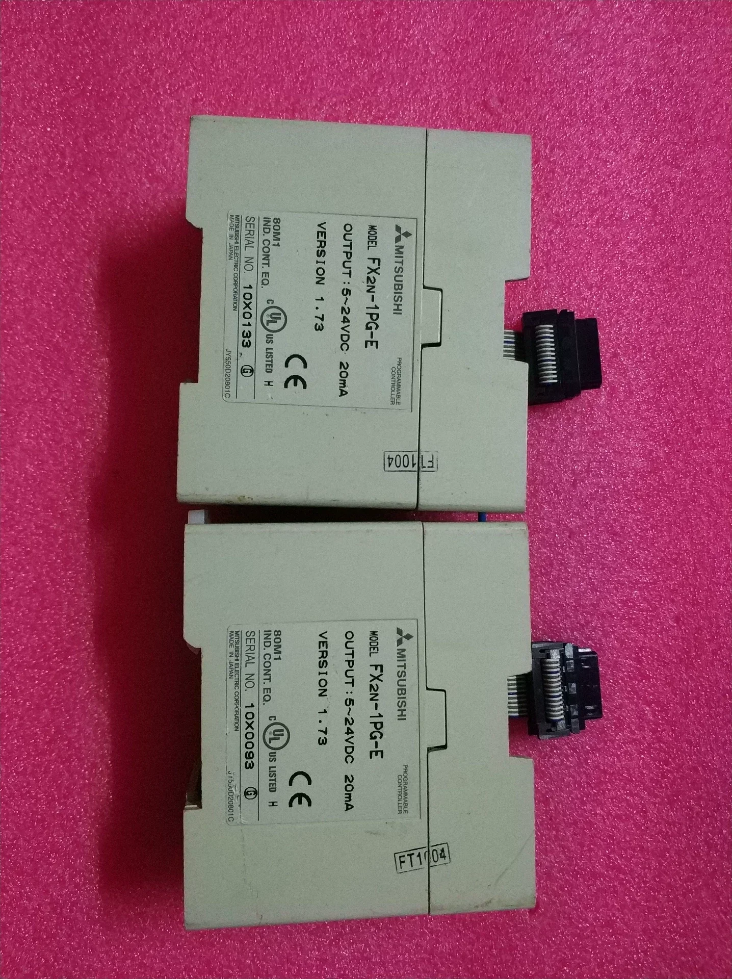 Mitsubishi Electric FX2N-1PG-E Industrial Automation Component product photo 1