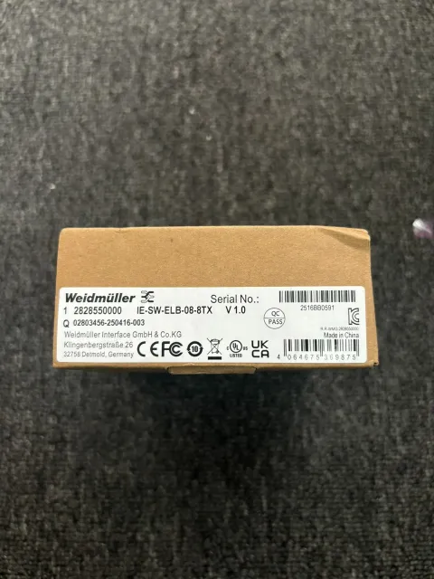 Weidmüller IE-SW-ELB-08-8TX Industrial Sensor product photo 1