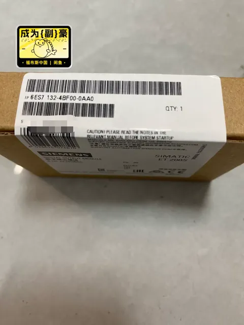 Siemens 6ES7132-4BF00-0AA0 Industrial Automation Component product photo 1
