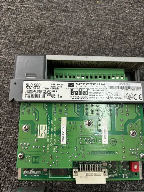 Spectrum Controls 1746sc-INO4vi PLC Module product photo 3