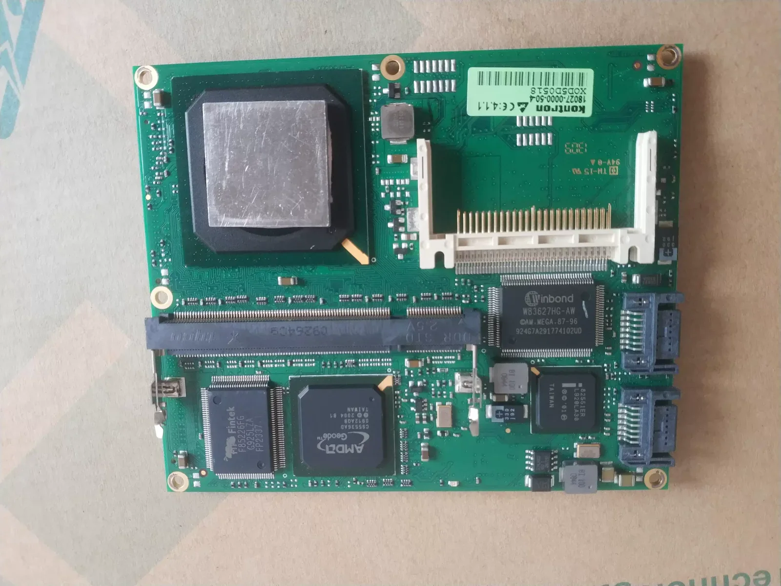 Kontron 18027-0000-50-4 Industrial Automation Component product photo 1