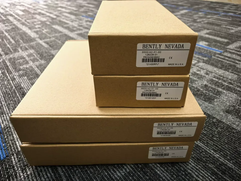 Bently Nevada 3500/42-01-00 (176449-02 + 128229-01) Industrial Automation Component product photo 1
