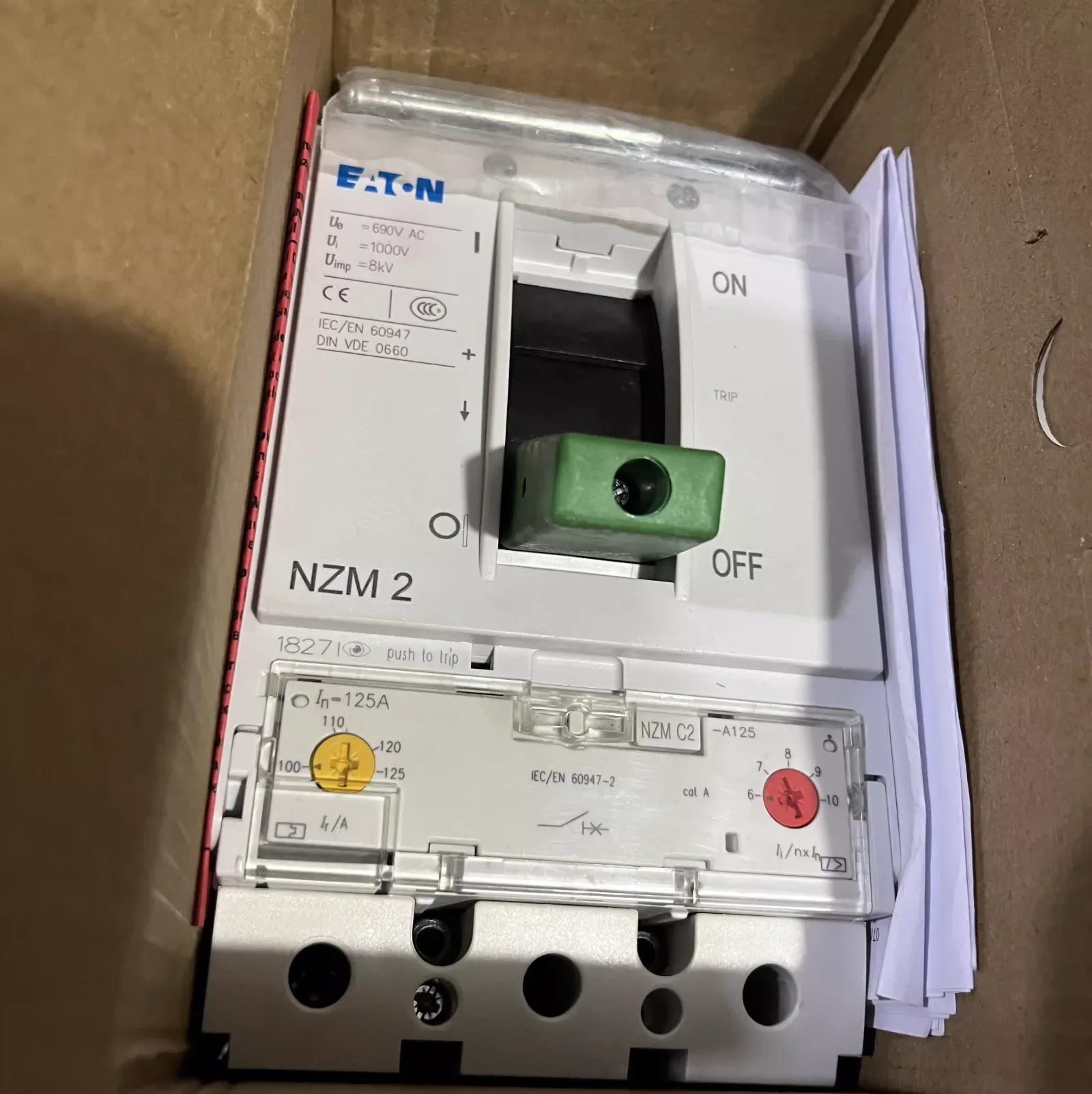 Eaton / Moeller NZMC2-A125 Industrial Automation Component product photo 1