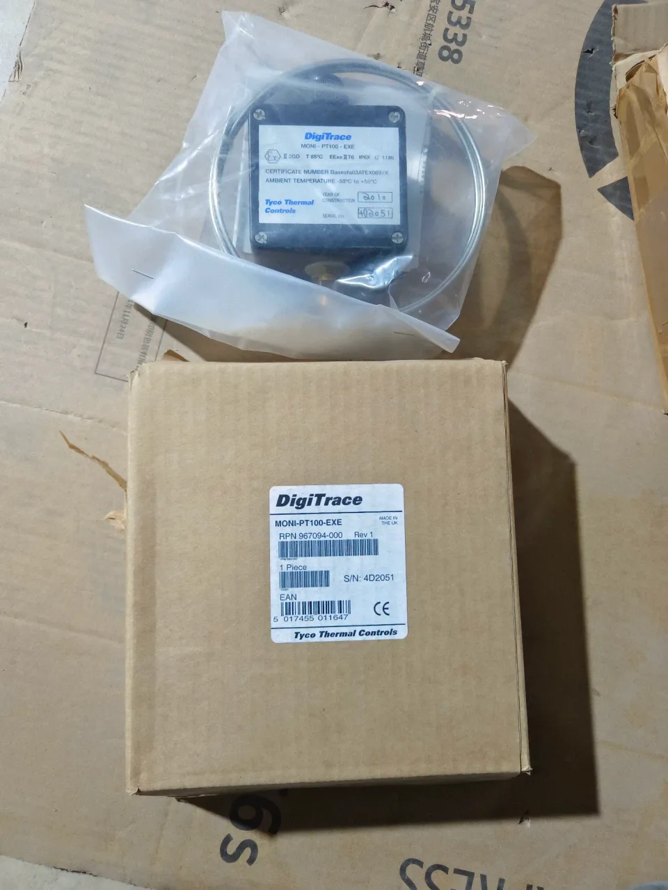 DigiTrace / Tyco Thermal Controls 967094-000 Industrial Sensor product photo 1