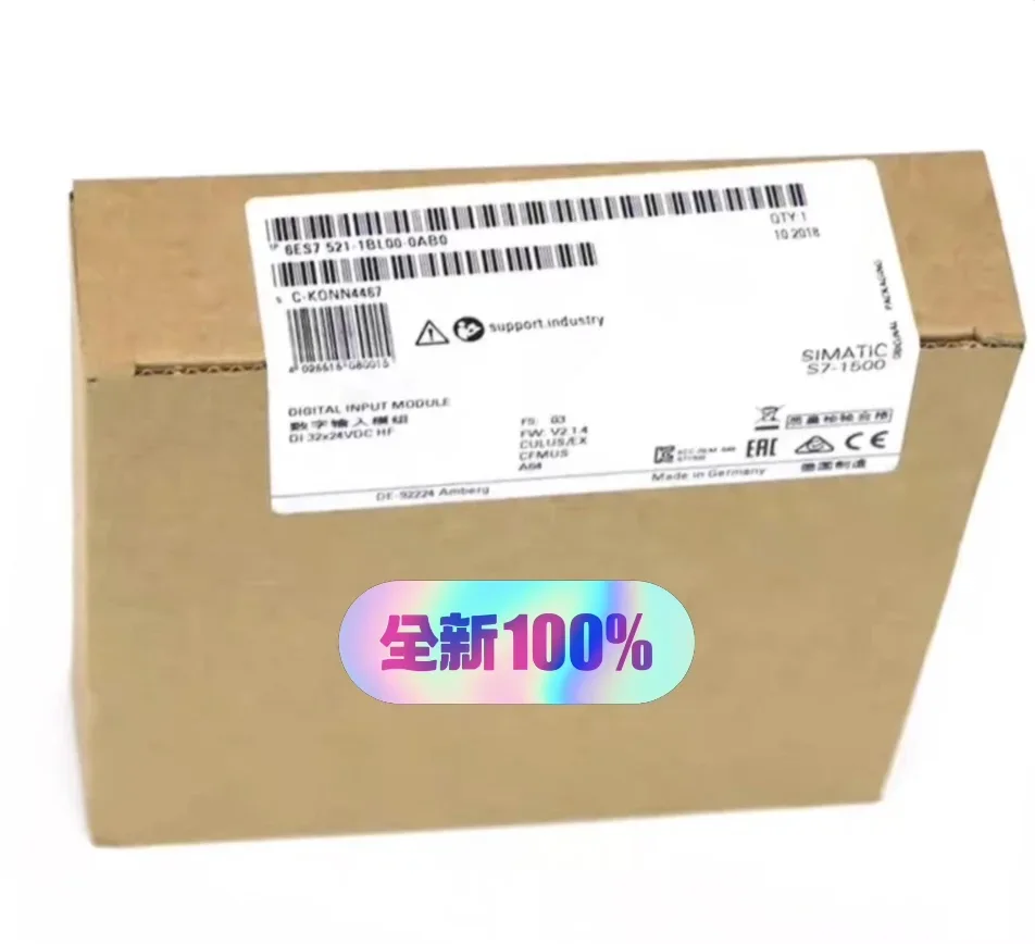 Siemens 6ES7 521-1BL00-0AB0 Industrial Automation Component product photo 1