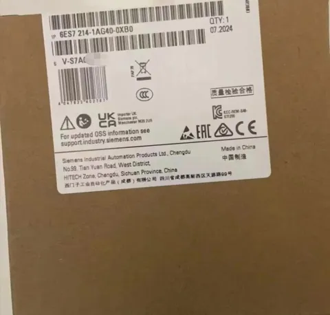 Siemens 6ES7 214-1AG40-0XB0 PLC Module — product photo 6 of 19