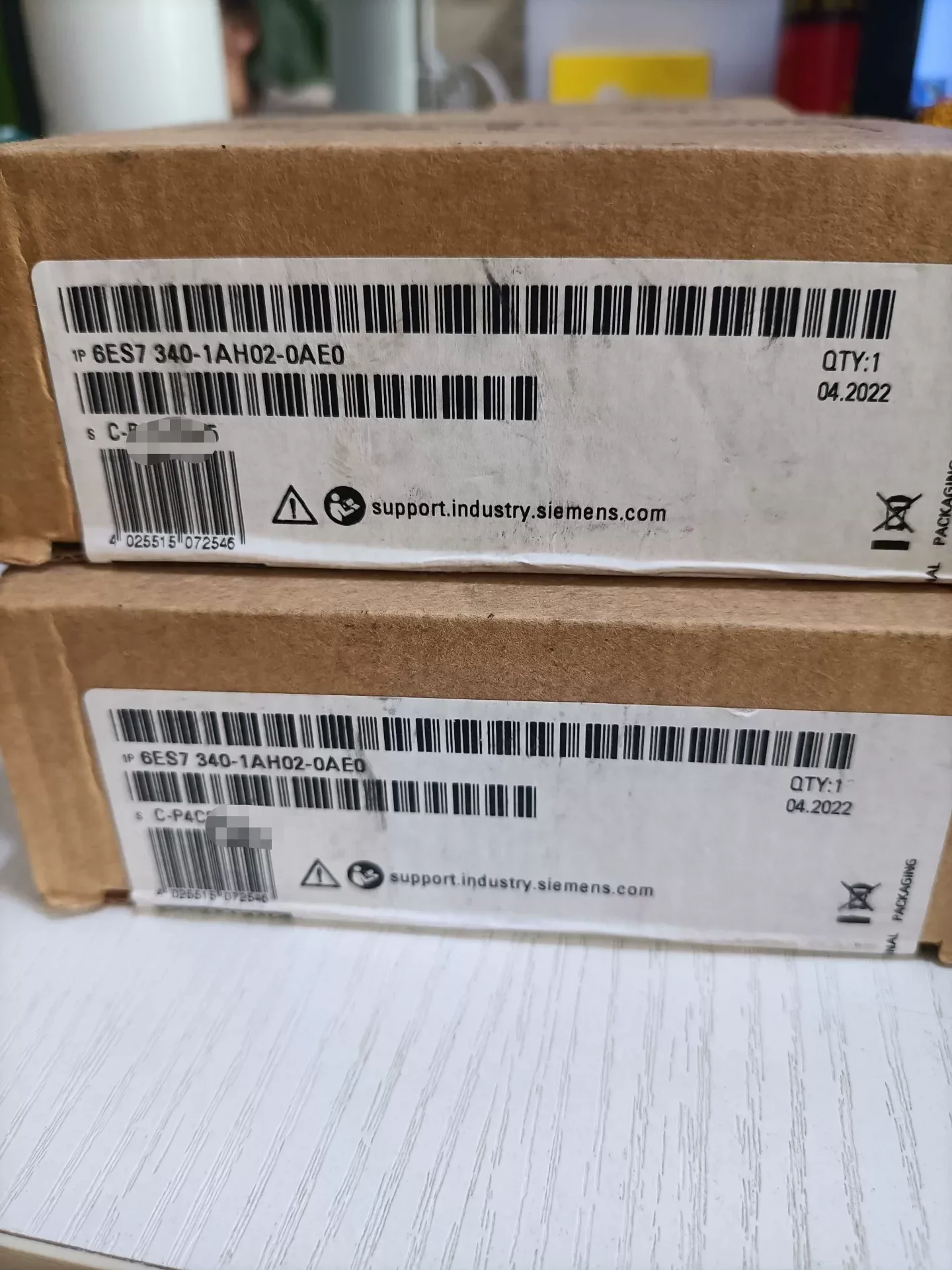 Siemens 6ES7 340-1AH02-0AE0 PLC Module product photo 1