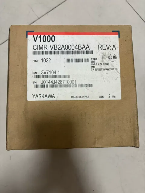 Yaskawa CIMR-VB2A0004BAA Motor & Drive Component product photo 1
