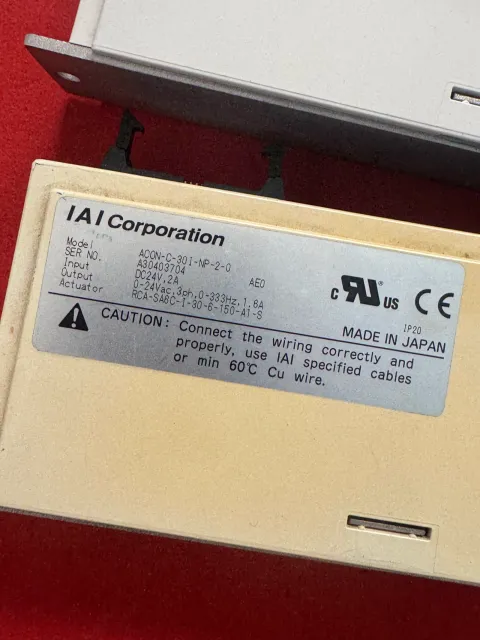 IAI ACON-C-20I-NP-2-0 Motor & Drive Component product photo 4