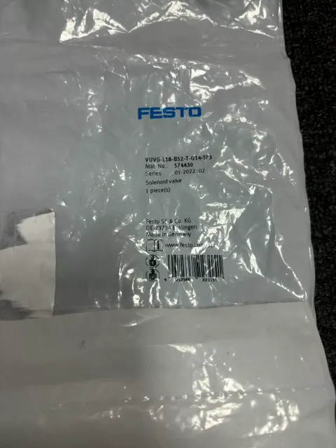 Festo VUVG-L18-B52-T-G14-1P3 Industrial Automation Component product photo 3