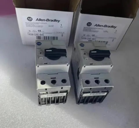 Allen-Bradley 140M-D8E-B40 + 140M-D8E-B63 Motor & Drive Component product photo 2