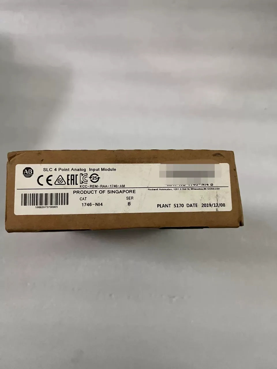 Allen-Bradley / Rockwell Automation 1746-NI4 / Series B Industrial Automation Component product photo 1
