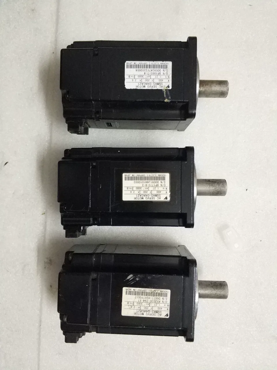 Yaskawa SGMAS-04ACA21 Motor & Drive Component product photo 1