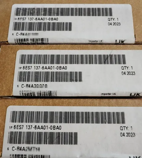 Siemens 6ES7137-6AA01-0BA0 Industrial Automation Component — product photo 4 of 4