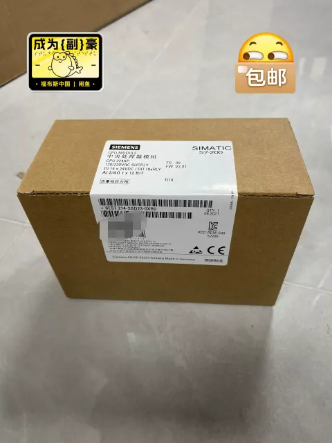Siemens 6ES7214-2BD23-0XB0 PLC Module product photo 1