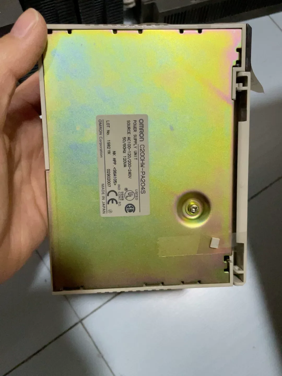 Omron C200HW-PA204S PLC Module product photo 1