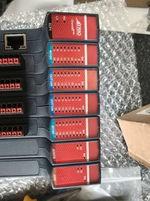 Trio Motion Technology ECP1 / IN16N / OUT16N / AOUT8 / AIN8 I/O Module product photo 2