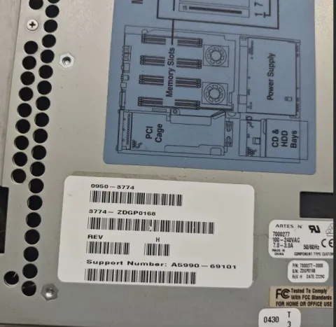 HP 0950-3774 Power Electronics Module product photo 2