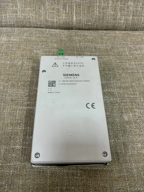 Siemens 6AV6640-0AA00-0AX0 Industrial Automation Component product photo 2