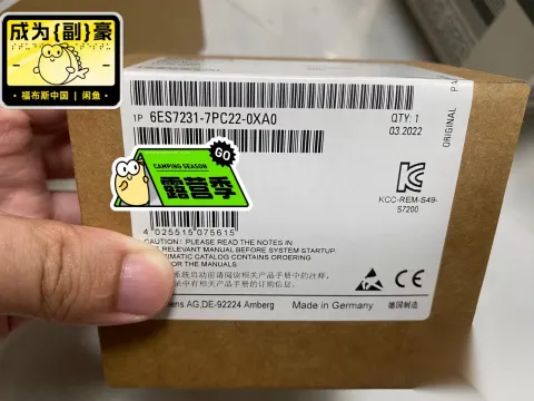 Siemens 6ES7231-7PC22-0XA0 PLC Module — product photo 2 of 2