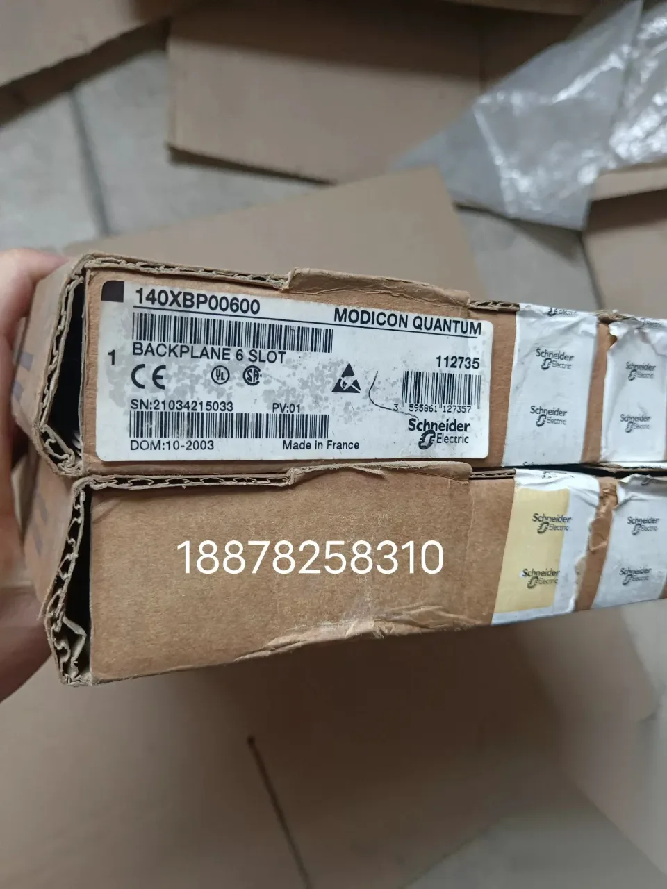 Schneider Electric / Modicon 140XBP00600 PLC Module product photo 1