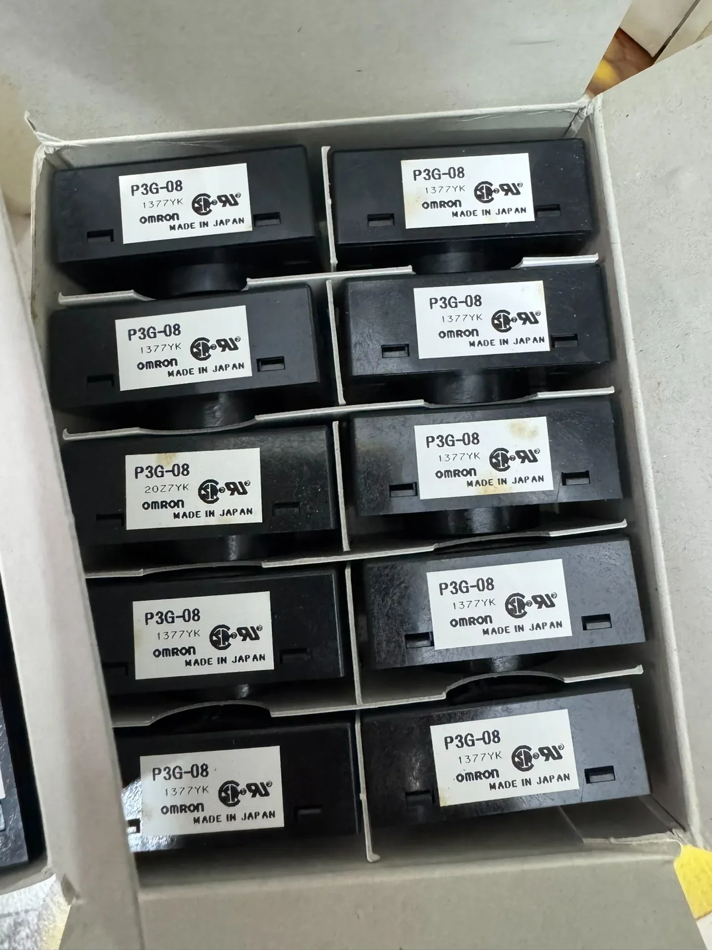 OMRON P3G-08 Industrial Relay product photo 1
