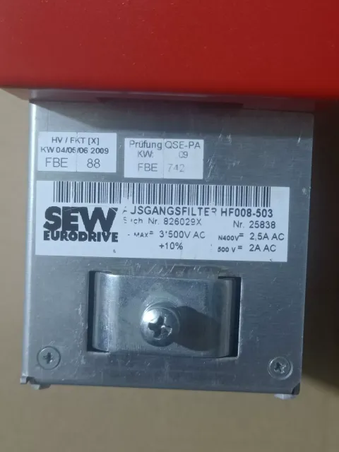 SEW-EURODRIVE HF008-503 Industrial Automation Component product photo 2