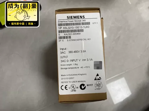 Siemens 6SL3210-1SE13-1UA0 Power Electronics Module product photo 1