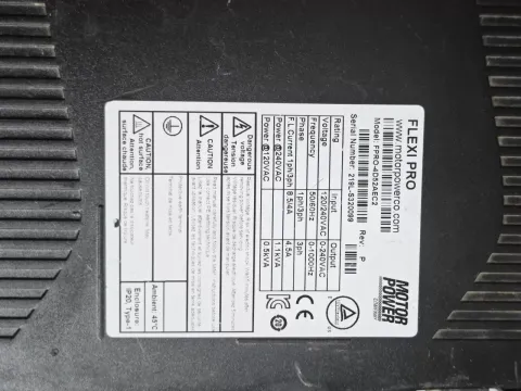 Motor Power Company FPRO-0032AEC2 / FPRO-4D52AEC2 Motor & Drive Component product photo 8