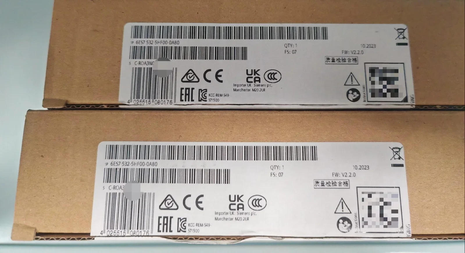 Siemens 6ES7 532-5HF00-0AB0 Industrial Automation Component — product photo 1 of 14