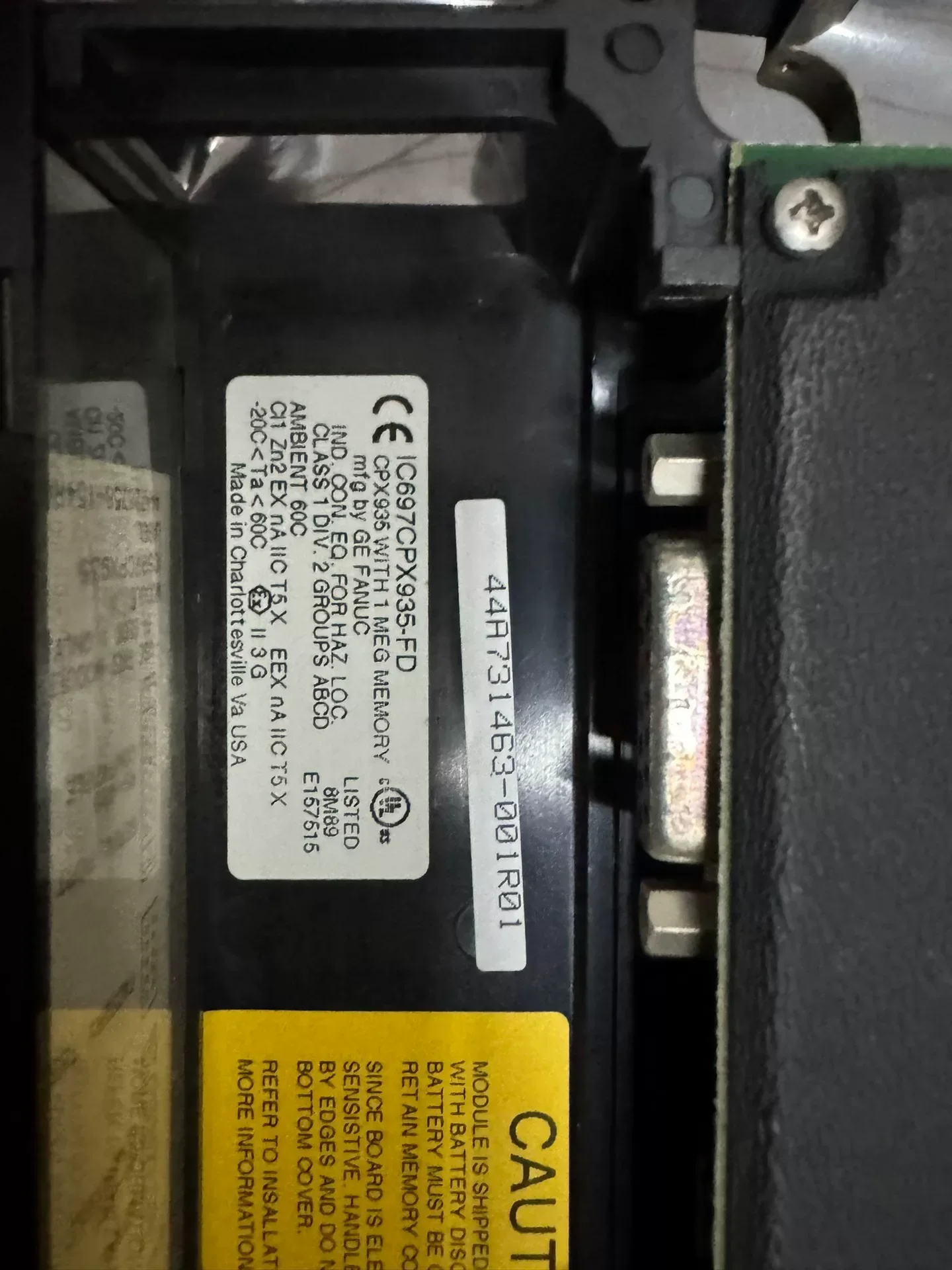 White Label IC697CPX935-FD PLC Module product photo 1