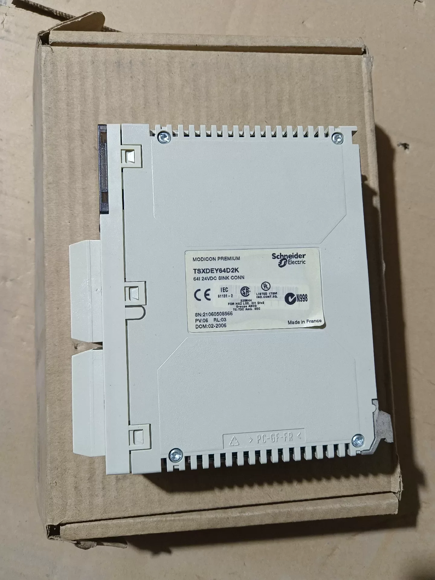 Schneider Electric TSXDEY64D2K Industrial Automation Component product photo 1