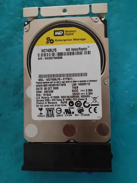 Western Digital WD740BLFS-01YBU1 Motor & Drive Component product photo 1