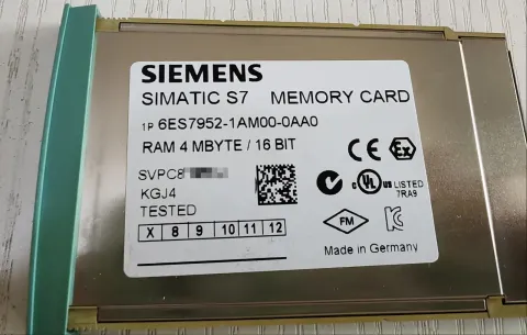 Siemens 6ES7952-1AM00-0AA0 Industrial Automation Component product photo 1