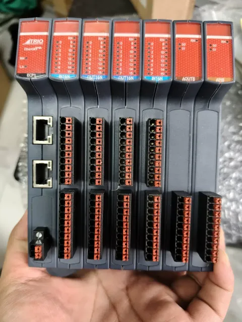 Trio Motion Technology ECP1 / IN16N / OUT16N / AOUT8 / AIN8 I/O Module product photo 1