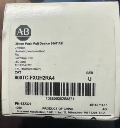Allen-Bradley / Rockwell Automation 800TC-FXQH2RA4 Industrial Automation Component product photo 3
